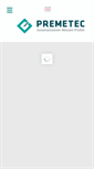 Mobile Screenshot of premetec.de